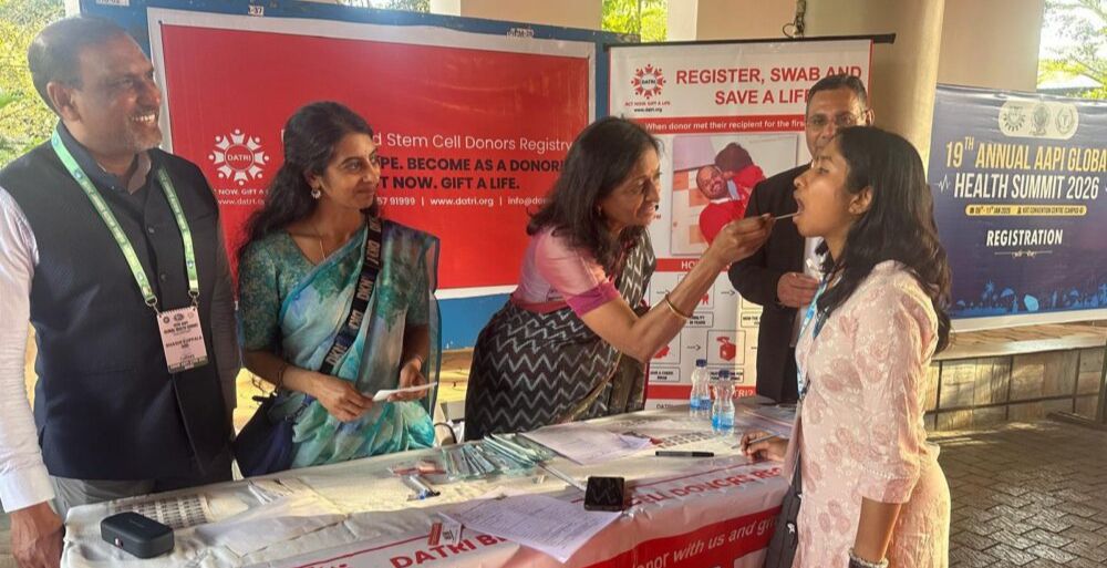 Cricket Legend Sunil Gavaskar Renders Support to AAPI’s Stem Cell Drive