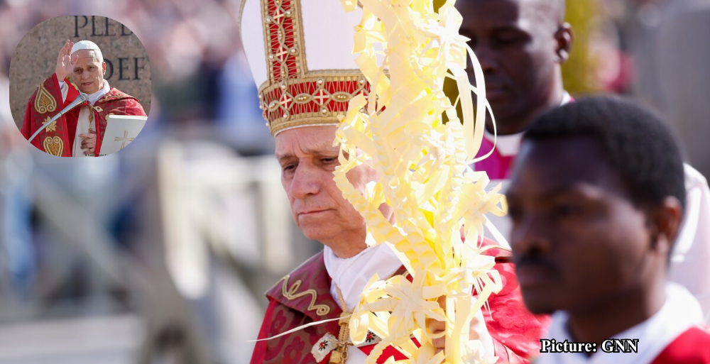 GNN Pope Leo XIV Emphasizes Peace and Condemns War During Palm Sunday Mass