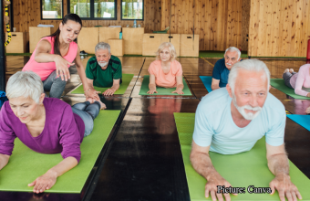 Health & Wellness Yoga Practice Provides Significant Health Benefits and Fall Prevention for Seniors