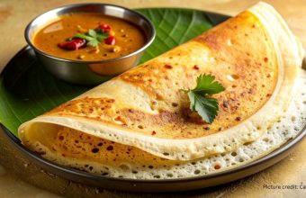 Masala Dosa Ranked Sixth in Global Pancake Rankings by TasteAtlas