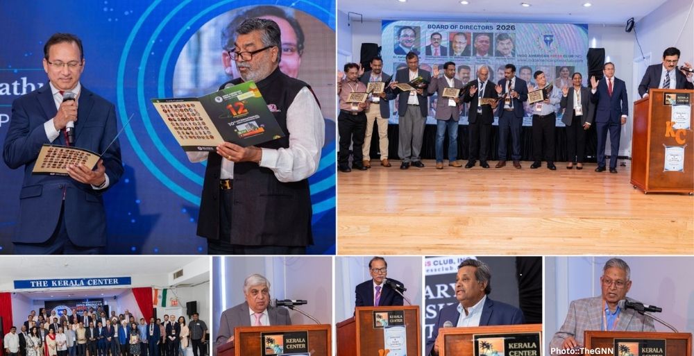 Dr Satheesh Kathula Inducted as Chairman of the Indo‑American Press Club (4)