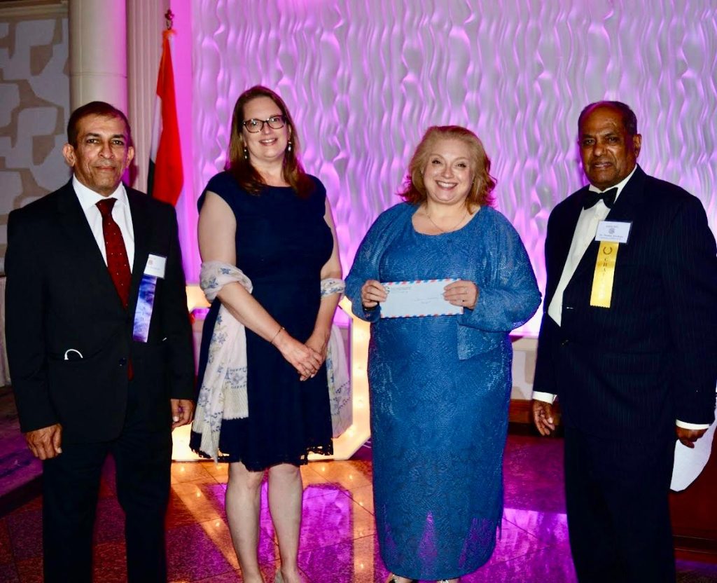 GOPIO CT leaders present $25,000 each to Future 5 and Children’s Learning Center of Fairfield