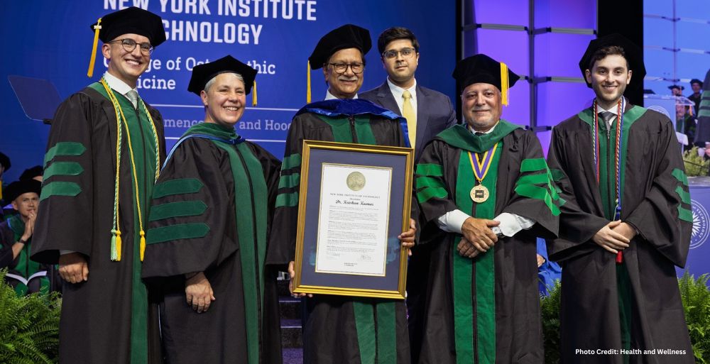 Healthandwellness — New York Institute of Technology Confers Doctor of Science (Honoris Causa)upon Dr Krishan Kumar