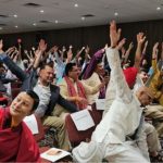 Devotional Yoga Day Celebration Draws More Than 200 Participants in New York