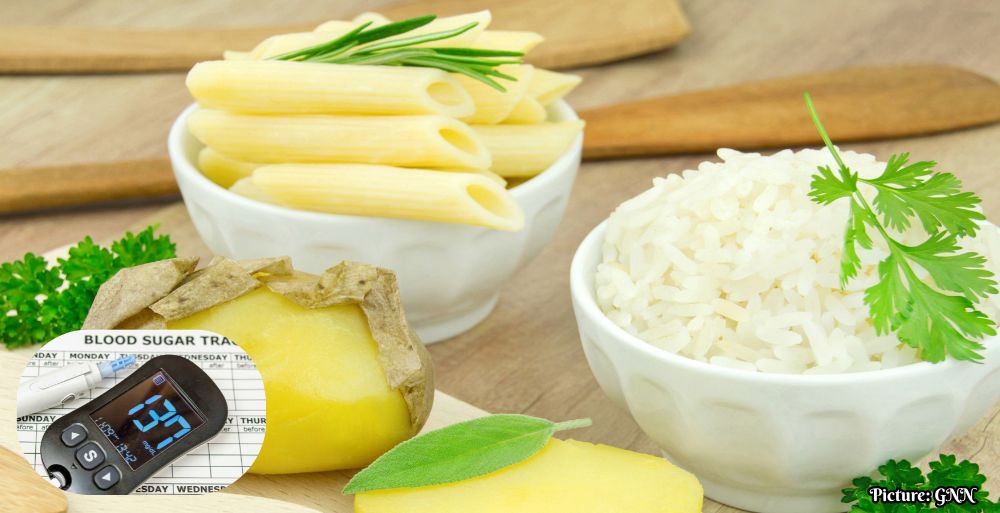 GNN Comparative Analysis of Rice Potatoes and Pasta on Blood Sugar Levels