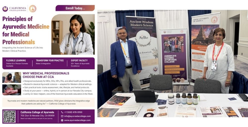 California College of Ayurveda Highlights Integrative Healthcare Education at AAPI Conference