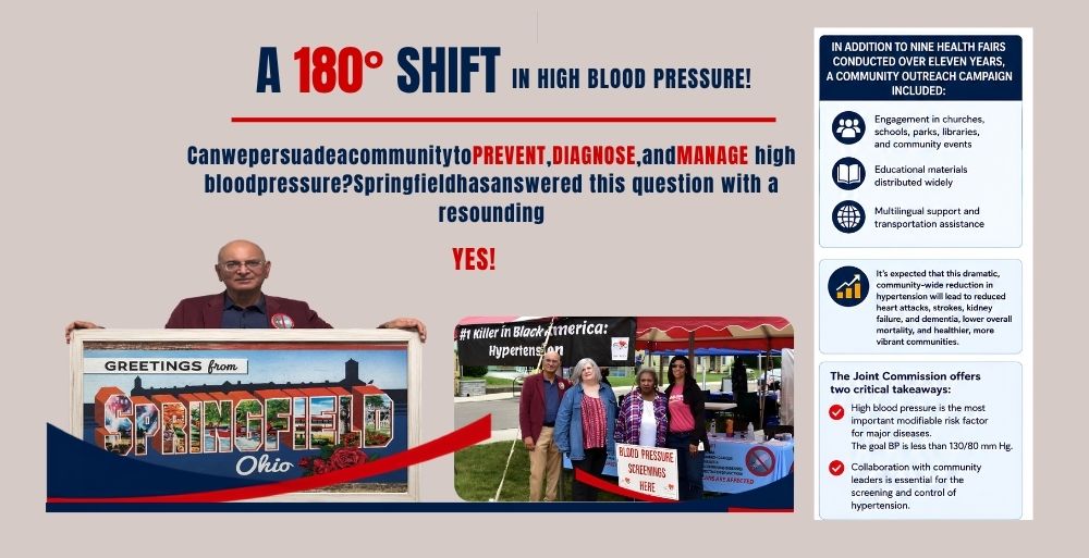 Springfield Initiative Reports Dramatic Improvement in Blood Pressure Control After Decade-Long Prevention Campaign