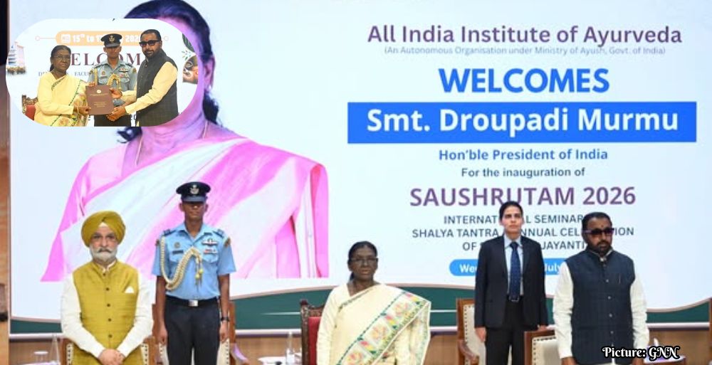 GNN President Murmu Inaugurates International Seminar on Ayurvedic Surgery Emphasizes Integration of Tradition and Science