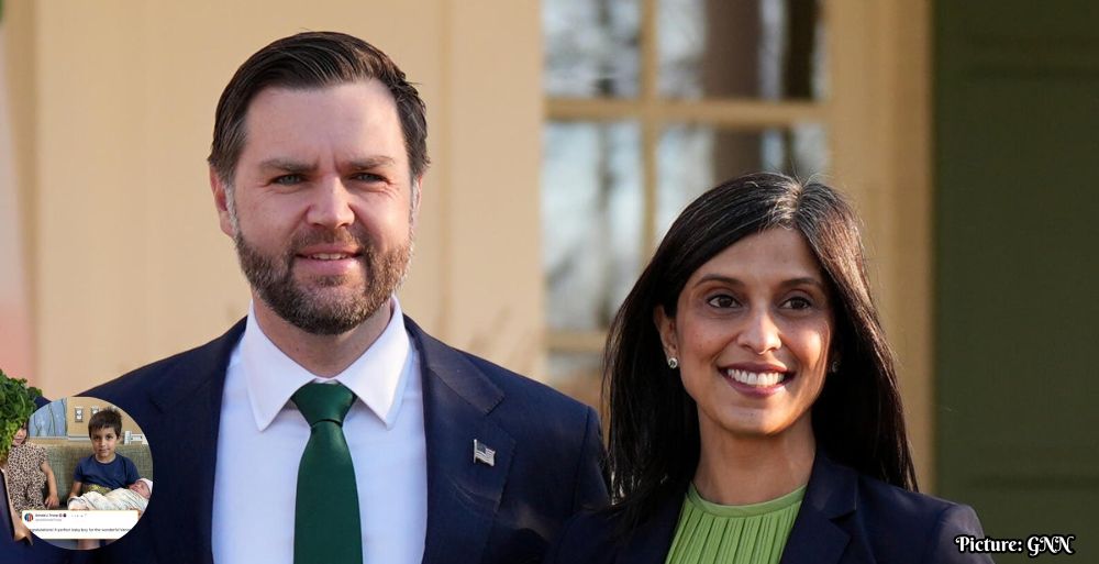 GNN Vice President JD Vance Welcomes Fourth Child Alec Neel Vance