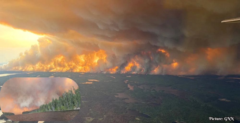 GNN Wildfires in Canada Prompt Air Quality Alerts Across North America