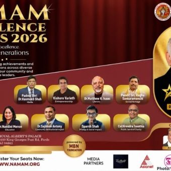 NAMAM Excellence Awards 2026 Honoring Global Achievers in New Jersey