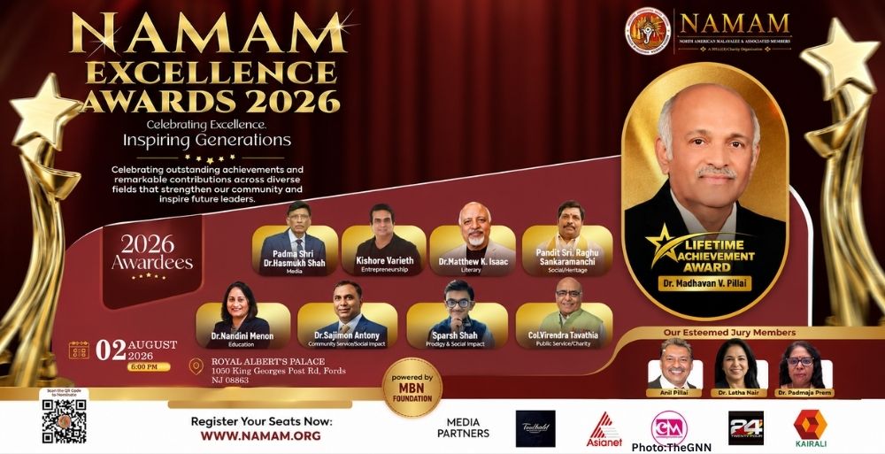 NAMAM Excellence Awards 2026 Honoring Global Achievers in New Jersey