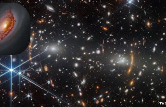 GNN Hubble and James Webb Space Telescopes Collaborate to Capture Stunning Image of Black Eye Galaxy