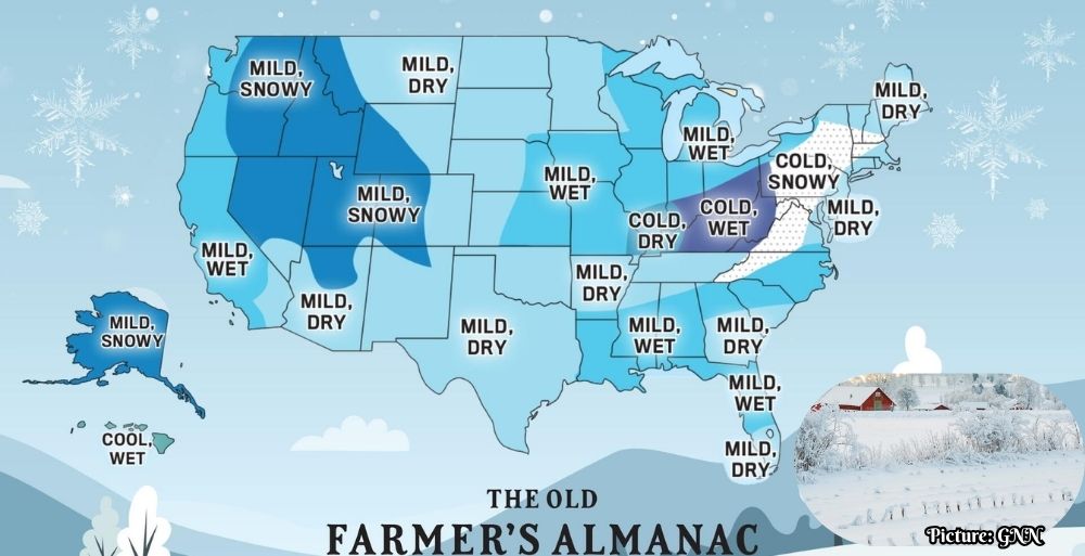 GNN Old Farmers Almanac Projects Mild