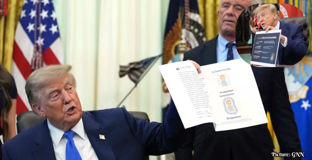 GNN Trump Signs Executive Order to Revise Childhood Vaccine Recommendations
