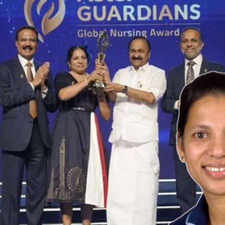 GNN Dr Ajimol Pradeep Wins Aster Guardians Global Nursing Award