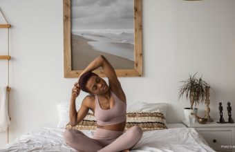 Healthandwellness Yoga in Bed